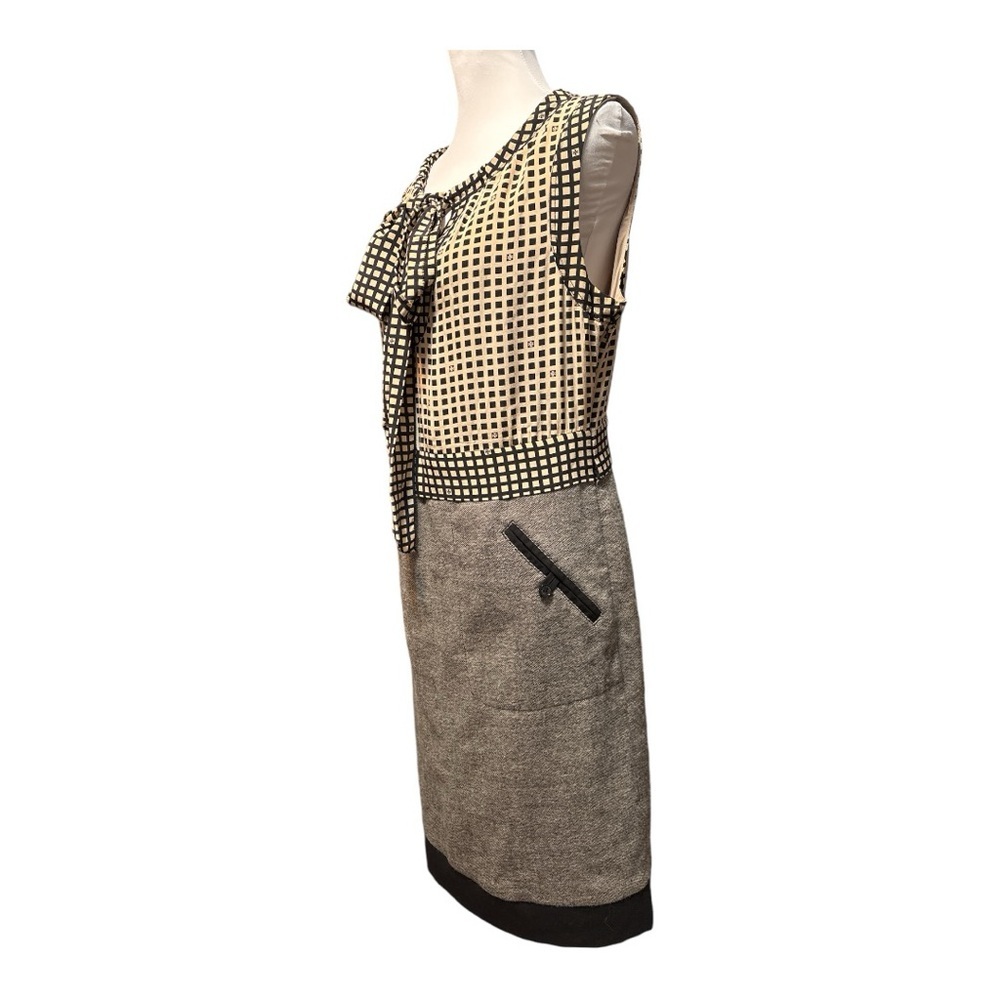 Tory Burch Roderick Combo Dress Size 10 - Picture 3 of 13
